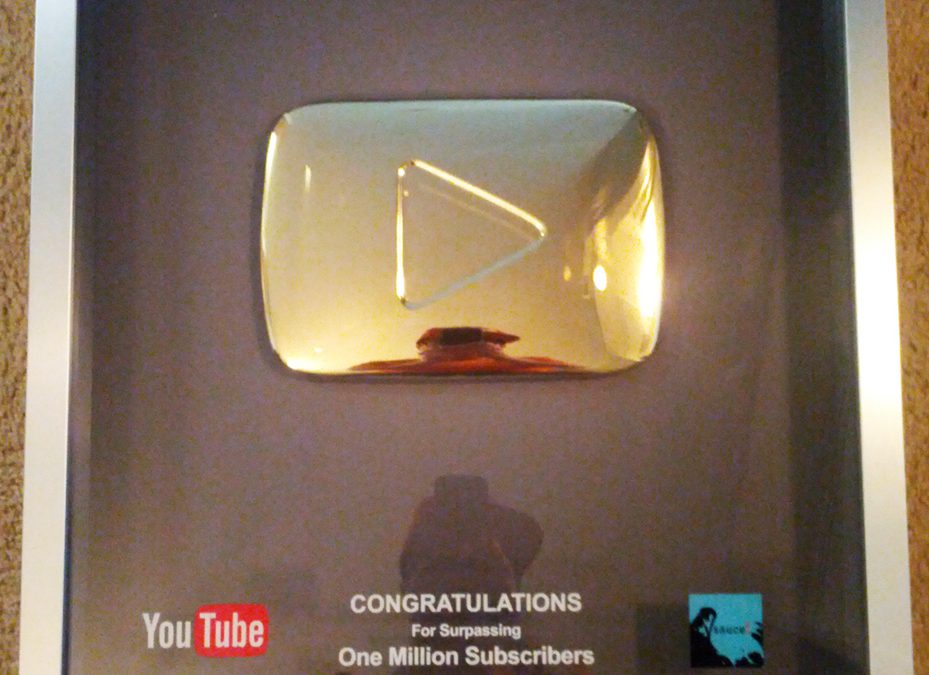 YouTube Gold Play Button